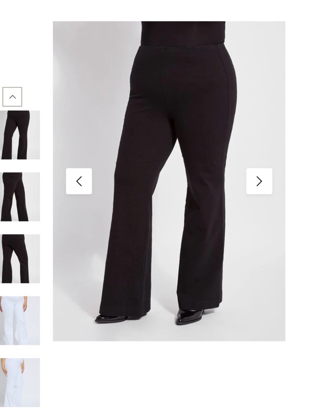 Lysse Black DENIM TROUSER CURVY (33" INSEAM) 2X NWT